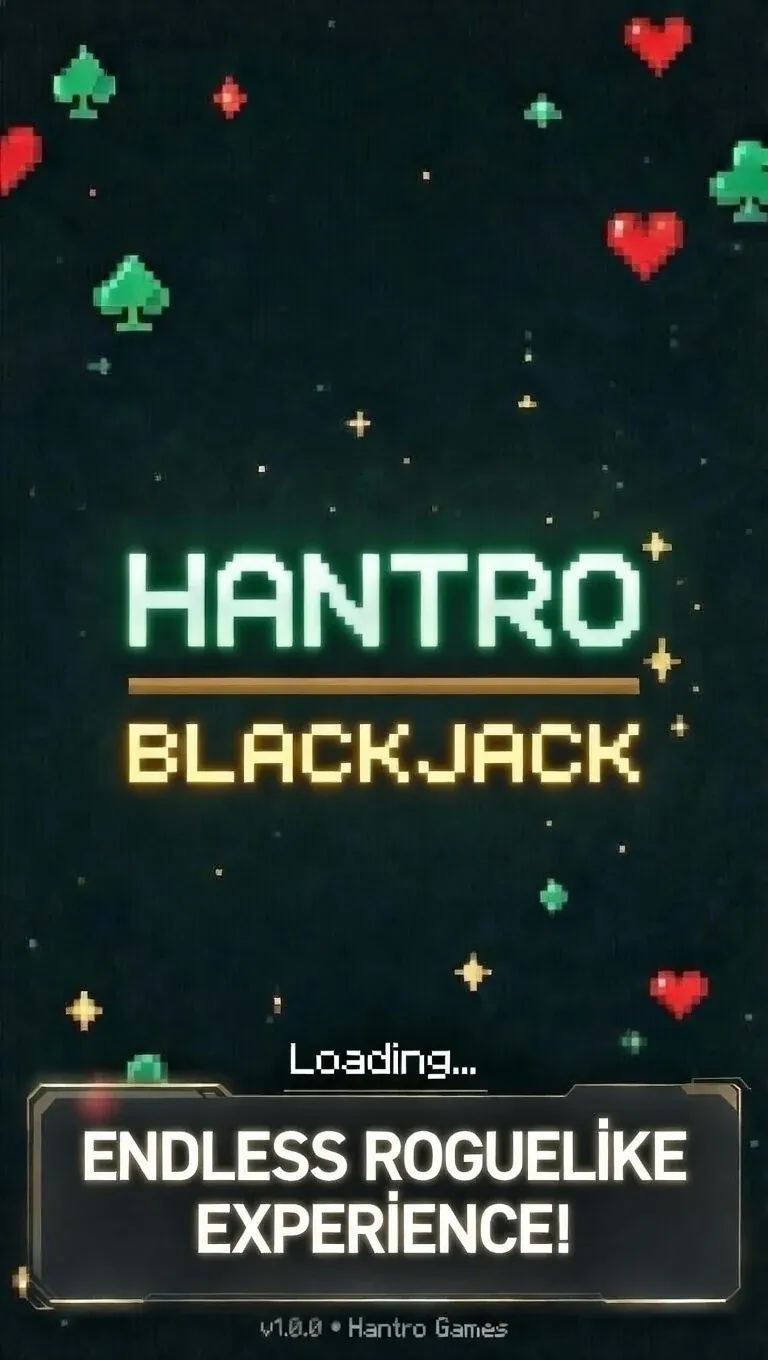 Title screen: endless roguelike experience