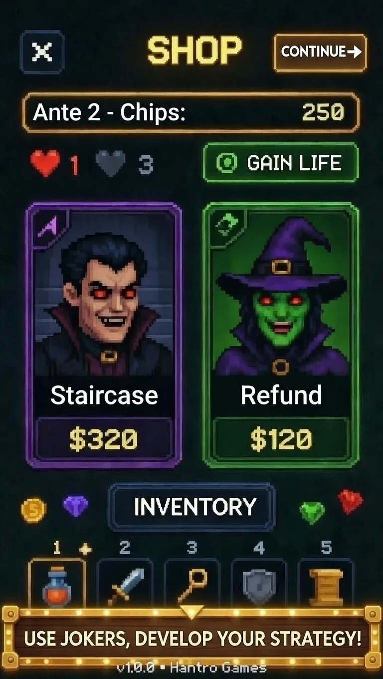 Shop with Jokers