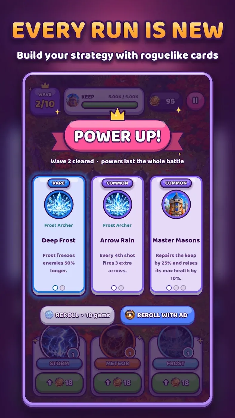 Every run is new